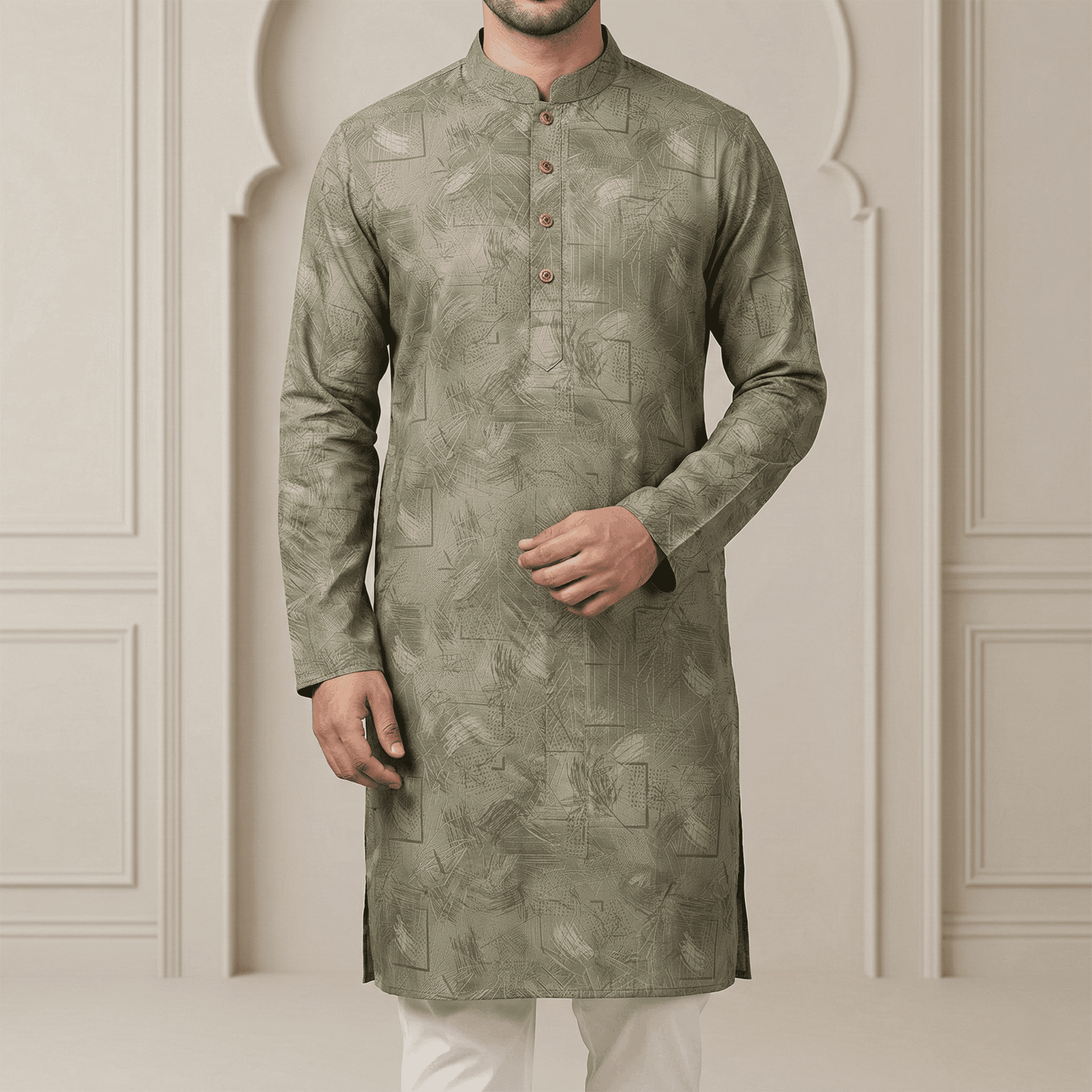 Men's Cotton luxury Punjabi-12851